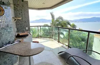 Apartamento com 3 quartos à venda na rua desembargador ferreira bastos, 170, coqueiros, florianópolis, 130 m2 por r$ 2.350.000