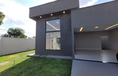 Casa aparecida de goiânia, veiga jardim, 3 quartos, 1 suíte, 3 banheiros, 4 vagas