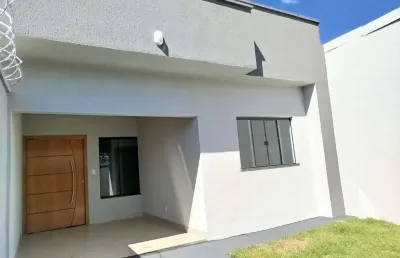 Casa para venda em goiânia, residencial alice barbosa, 3 dormitórios, 1 suíte, 2 banheiros, 2 vagas