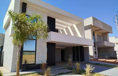 Casa em condomínio para venda em senador canedo, terras alpha residencial 1, 3 dormitórios, 3 suítes, 5 banheiros, 2 vagas