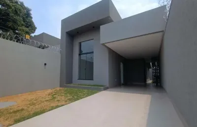 Casa para venda em aparecida de goiânia, vila maria, 3 dormitórios, 1 suíte, 3 banheiros, 2 vagas