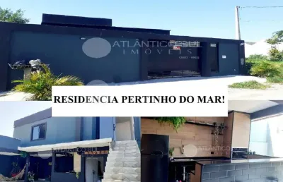 Casa à venda, perto do mar com suite pereque, matinhos - pr