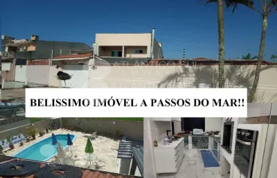 Sobrado à venda, com 02 suites, praia grande, matinhos - pr