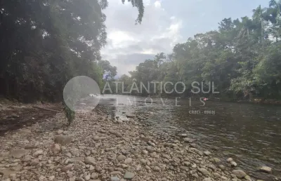 Terreno à venda as margens do rio nhundiaquara, porto de cima, morretes - pr