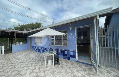 Casa  à venda, a 120 metros do mar no balneário shangrila, pontal do parana - pr