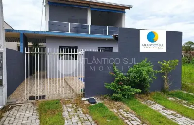 Sobrado a venda no, balneário atami a 380 metros do mar, pontal do parana - pr
