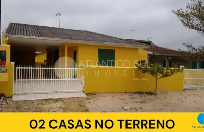 Excelente terreno de 500m   com 2 casas, gaivotas, pontal do paraná-pr