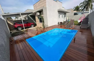 Casa à venda com 02 quartos e 01 suite, rivieira, matinhos - pr