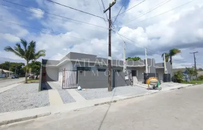 Casa à venda com 2 e 3 quartos, praia de leste, pontal do parana - pr