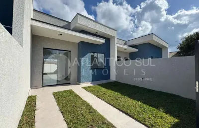Casa à venda com 2 quartos, canoas, pontal do parana - pr