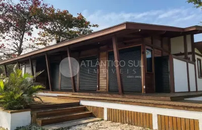 Casa à venda frente mar em brasília ilha do mel, paranagua - pr