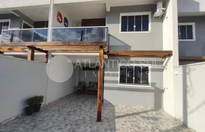Sobrado à venda, 400 metros do mar em  praia de leste, pontal do parana - pr