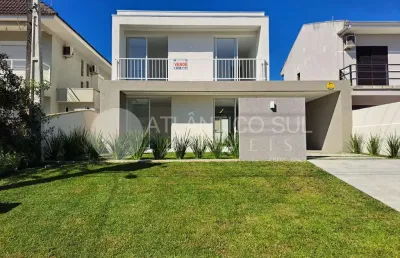 Casa alto padrão com 4 suites e piscina, balneário atami , pontal do paraná - pr