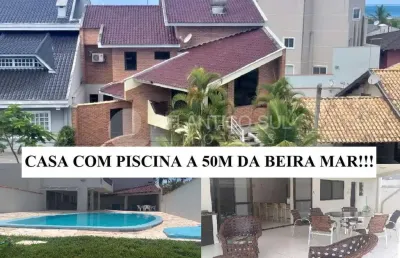 Casa com 05 suítes e piscina, atami, pontal do parana - pr. ref. 5256r