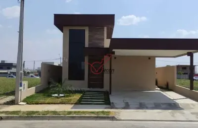 Maravilhosa casa com 4 dormitórios e piscina - condomínio vereda dos campos