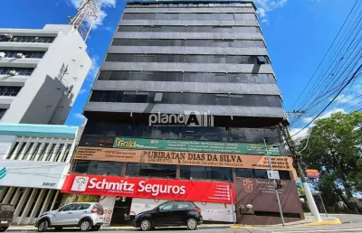 Sala edifício schmitz para aluguel, com 175m², - centro - gravataí / rs por r$ 2.230,00