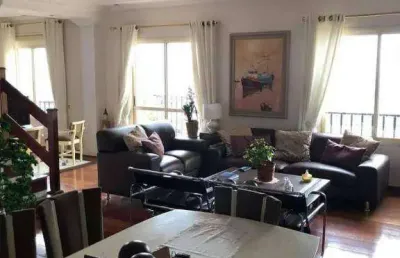 Cobertura com 4 dormitórios à venda, 310 m² por r$ 2.000.000,00 - tatuapé - são paulo/sp