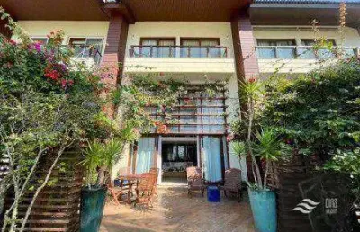 Casa em condomínio fechado com 5 quartos à venda na Avenida Marjory da Silva Prado, Balneário Praia do Pernambuco, Guarujá
