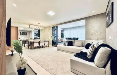 Apartamento à venda 3 quartos, 1 suite, 2 vagas, 122m², fazenda gleba palhano, londrina - pr | élég