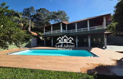 Chácara com 6 dormitórios à venda, 3477 m² por r$ 1.100.000 - parque alvorada - suzano/sp