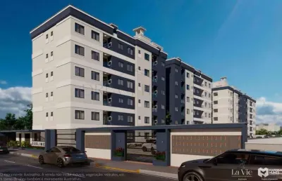 Apartamento à venda em tijucas, xv de novembro, com 2 quartos, 57m²