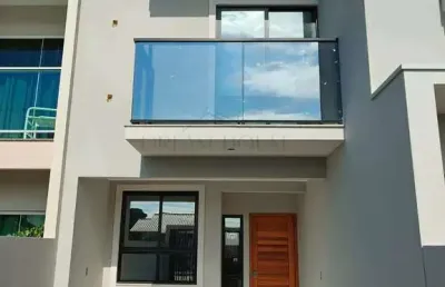 Sobrado à venda em tijucas, universitário, com 2 quartos, 76m²