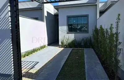 Casa à venda em tijucas, flora flora, com 2 quartos, 62,35m²
