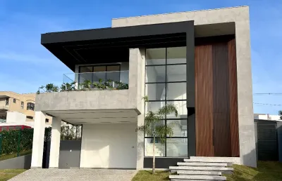 Excelente casa à venda no condomínio alphaville – 4 quartos, 3 suítes, piscina e vista privilegiada!