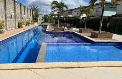 Casa em condomínio com 3 suítes em catu de abrantes