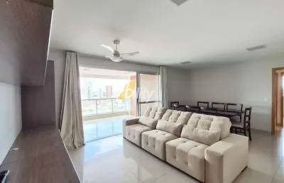 Apartamento de luxo à venda no jardim das américas, cuiabá | 3 suítes mobiliado | condomínio belle