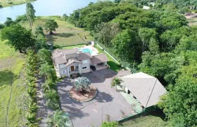 Rancho com 4 dormitórios à venda por r$ 4.000.000,00 - zona rural - buritama/sp