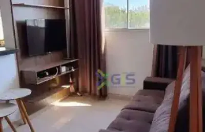 Apartamento com 2 domitórios mobiliado para locação – condomínio rio fiora