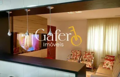Apartamento para venda em são caetano do sul, santa maria, 2 dormitórios, 1 suíte, 2 banheiros, 1 vaga