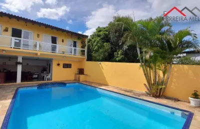 Sobrado com 5 dormitórios à venda, 480 m² por r$ 1.600.000,00 - região central - caieiras/sp
