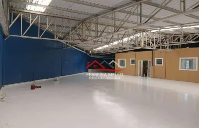 Galpão para alugar, 400 m² por r$ 5.600,00/mês - laranjeiras - caieiras/sp