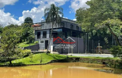Chácara com 4 dormitórios à venda, 4000 m² por r$ 2.500.000,00 - chácaras bom tempo - franco da rocha/sp