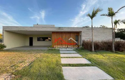 Casa com 4 dormitórios à venda, 380 m² por r$ 4.100.000 - condomínio xapada parque ytu - itu/sp