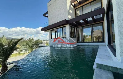 Sobrado com 3 dormitórios à venda, 400 m² por r$ 3.500.000,00 - nova caieiras - caieiras/sp