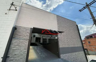 Salão para alugar, 300 m² por r$ 7.500,00/mês - parque monte verde - franco da rocha/sp