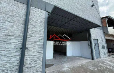 Salão para alugar, 300 m² por r$ 6.500/mês - parque monte verde - franco da rocha/sp