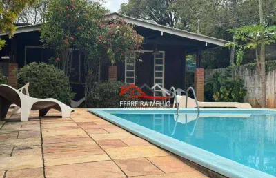 Chácara com 4 dormitórios à venda, 2915 m² por r$ 2.200.000,00 - laranjeiras - caieiras/sp