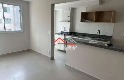 Apartamento com 2 dormitórios para alugar, 42 m² por r$ 1.700,00/mês - chácaras do rosário - franco da rocha/sp