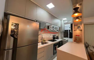 Apartamento com 2 dormitórios à venda, 47 m² por r$ 480.000,00 - serpa - caieiras/sp