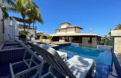 Casa com 5 suítes à venda em geribá, armação dos búzios - rj
