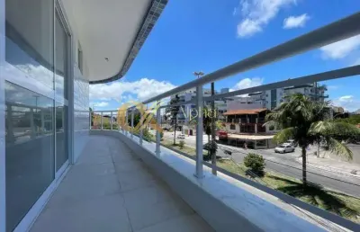 Apartamento linear de primeira locação com 1 quarto no braga, cabo frio -rj