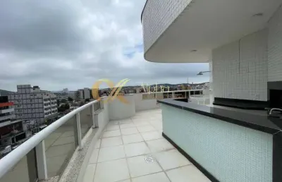 Cobertura com 3 suítes e proximidade a canal navegável passagem, cabo frio