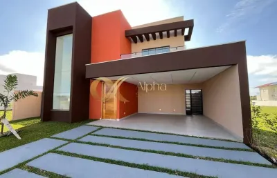 Casa com 3 quartos (2 suítes) no condomínio alphaville em cabo frio - rj