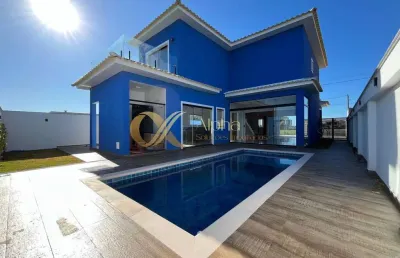 Casa com 4 quartos (2 suítes) no condomínio alphaville em cabo frio/rj