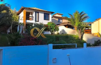 Casa à venda com suíte master vista mar em manguinhos - armação dos búzios
