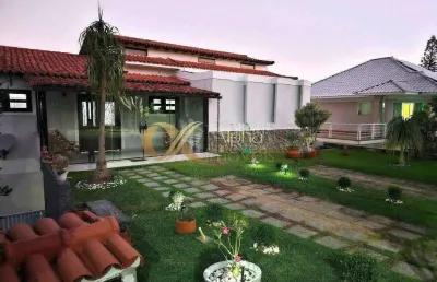 Casa à venda com 5 quartos (4 suítes), cond. praia das espumas, araruama/rj